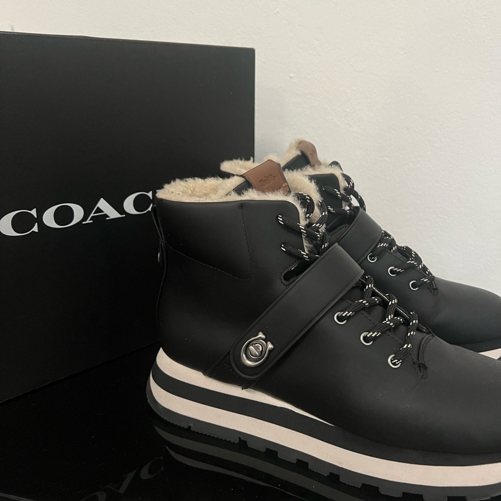 Used Once: Coach Snow boots